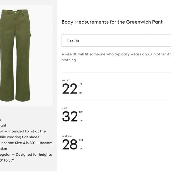 Tna Black Greenwich Pant High-waisted carpenter twill pants - Picture 8 of 8